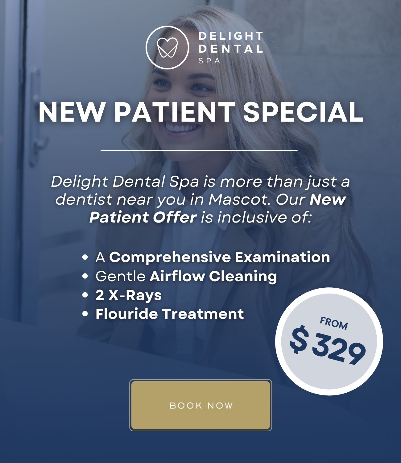 New Patient Offer In Mascot Sydney In Delight Dental Spa
